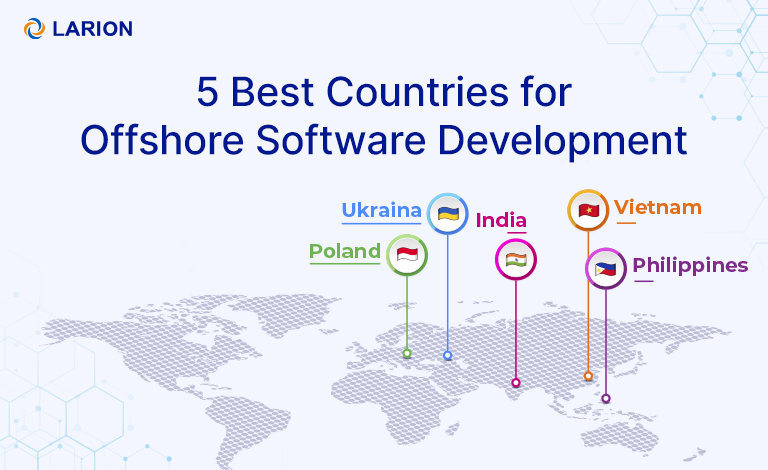 Top 5 countries for offshore software development 