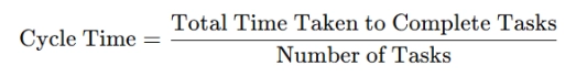 cycle time formula