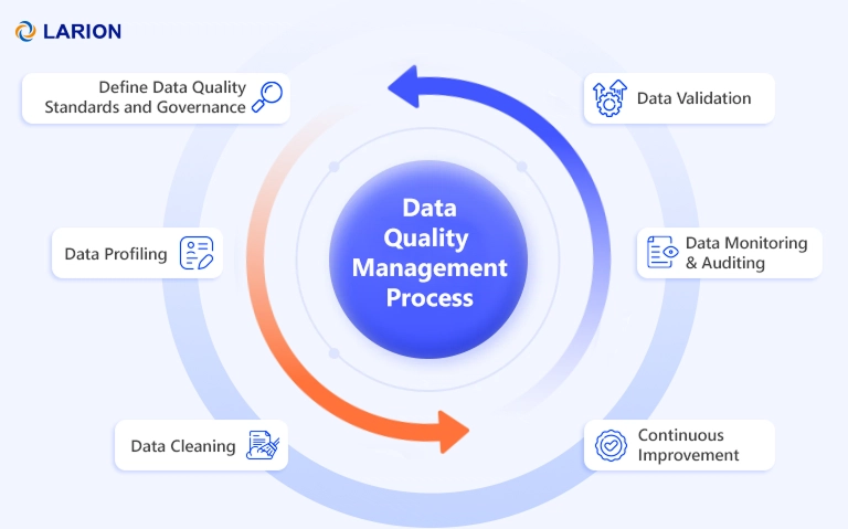 Data quality management process