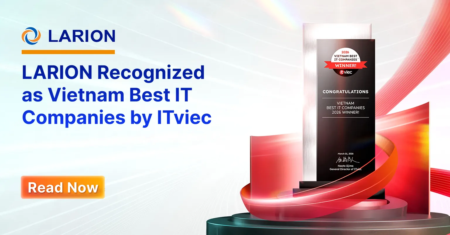 LARION Recognized as Vietnam Best IT Companies by ITviec