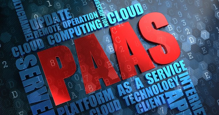 PAAS.  Wordcloud Concept.